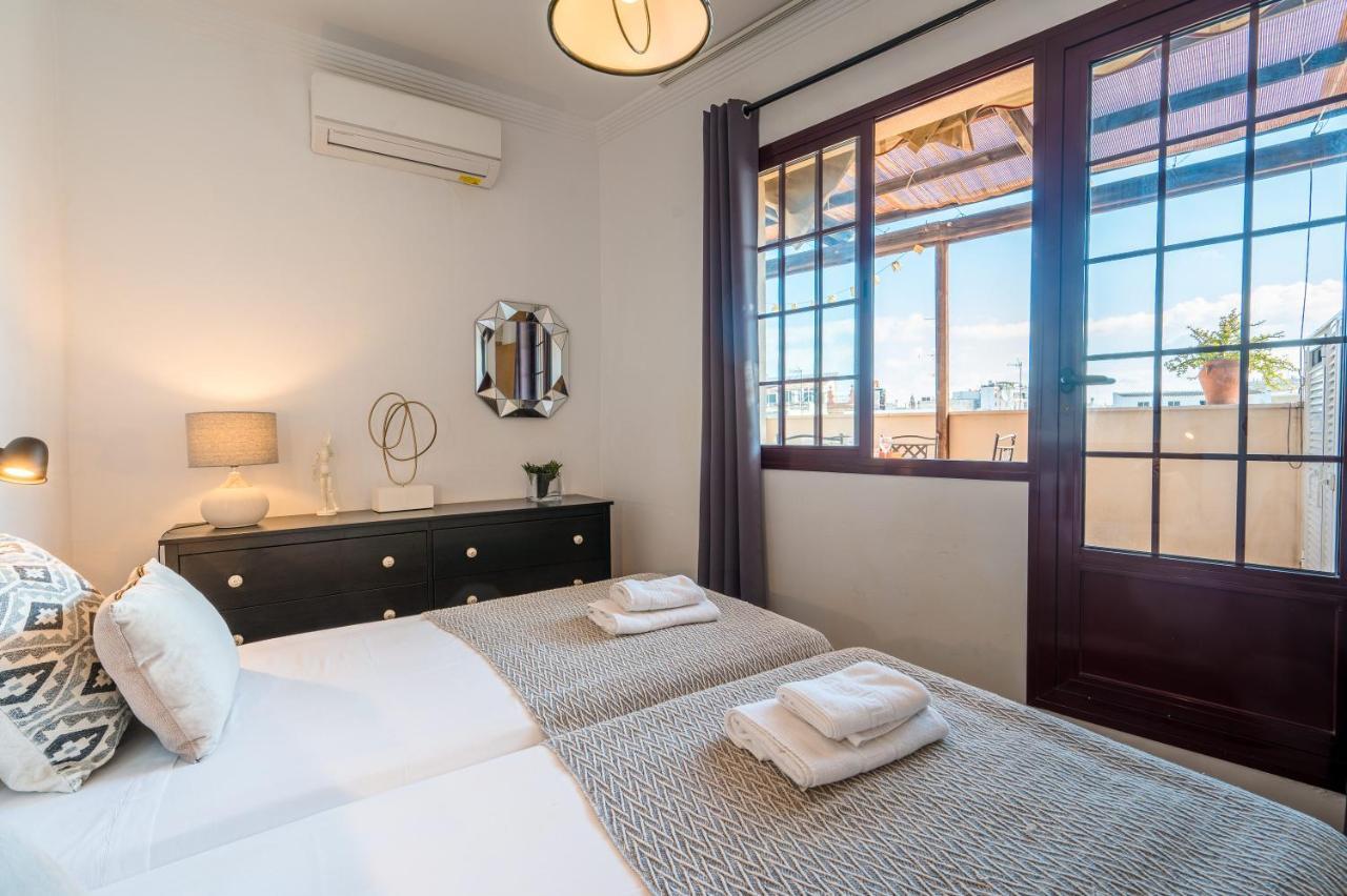 Homeyseville-Amazing Penthouse Giralda Views 8 Pax, Parking Optional Kültér fotó