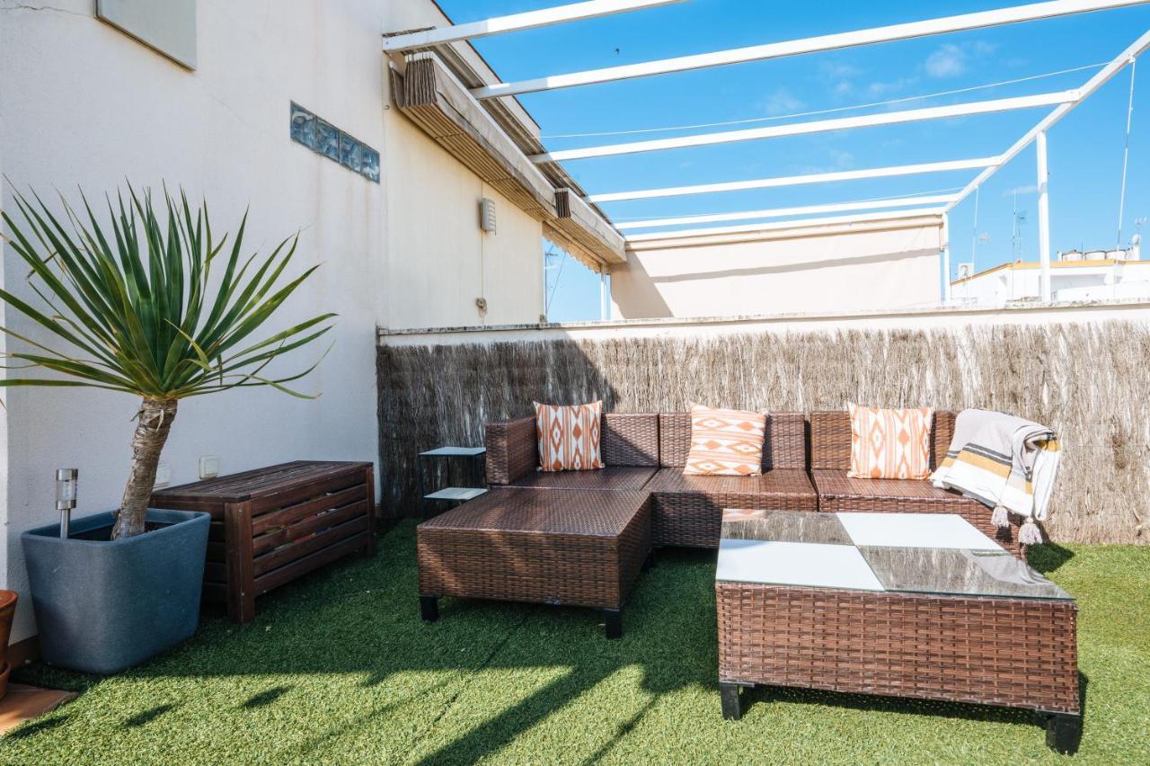 Homeyseville-Amazing Penthouse Giralda Views 8 Pax, Parking Optional Kültér fotó